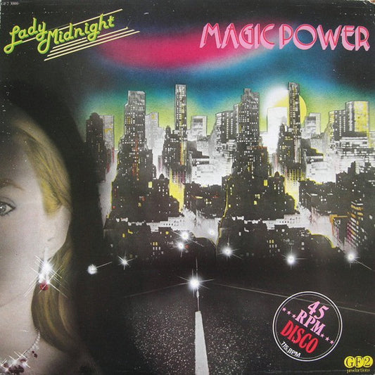 Magic Power : Lady Midnight / Livin' For The Moment (12")