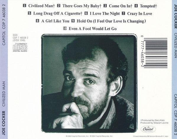 Joe Cocker : Civilized Man (CD, Album, RE)
