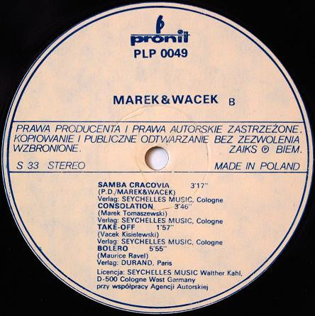 Marek & Vacek : The Last Concert (2xLP, Album)