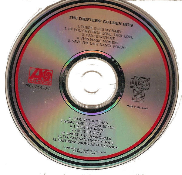 The Drifters : The Drifters' Golden Hits (CD, Comp, RE)