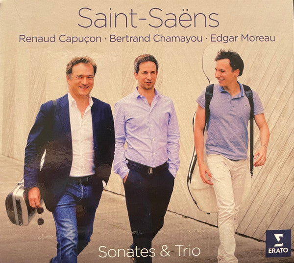 Camille Saint-Saëns - Renaud Capuçon, Bertrand Chamayou, Edgar Moreau : Sonates & Trio (CD, Album, Dig)