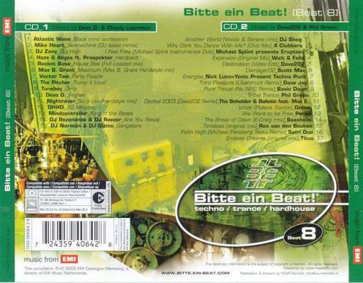Various : Bitte Ein Beat! - Beat 8 (2xCD, Copy Prot., Mixed)