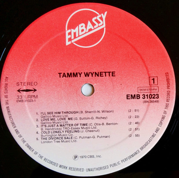 Tammy Wynette : Superb Country Sounds (LP, Album, RE)