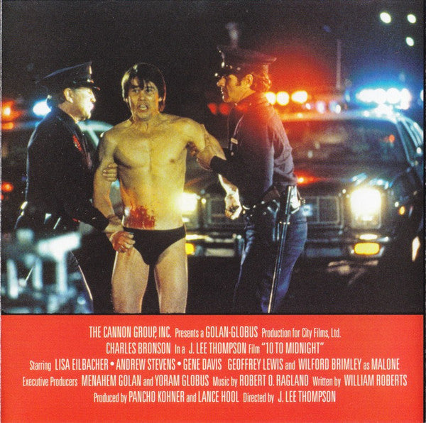 Robert O. Ragland : 10 To Midnight (Original Motion Picture Soundtrack) (CD, Album, Ltd, RM)