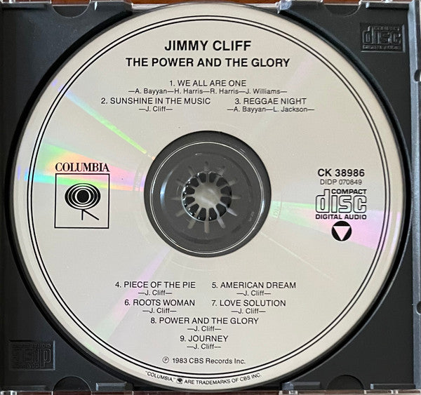 Jimmy Cliff : The Power And The Glory (CD, Album, RE)
