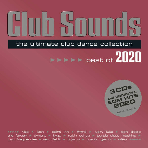Various : Club Sounds - Best Of 2020 (3xCD, Comp)