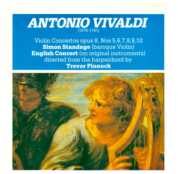 Antonio Vivaldi - Simon Standage, Stephen Preston, Anthony Pleeth, The English Concert, Trevor Pinnock : Violin Concertos Opus 8, Nos 5, 6, 7, 8, 9, 10 (CD)