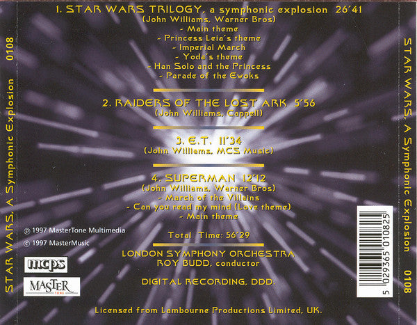 John Williams (4) - London Symphony Orchestra : Star Wars: A Symphonic Explosion (CD, Comp)