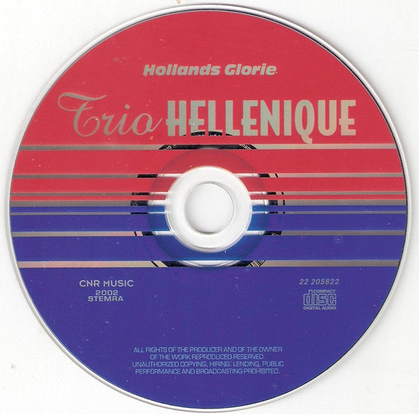 Trio Hellenique : Trio Hellenique (CD, Comp)