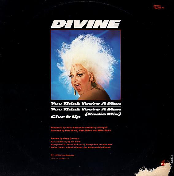 Divine : You Think You're A Man (12", EP)