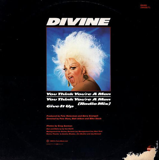 Divine : You Think You're A Man (12", EP)