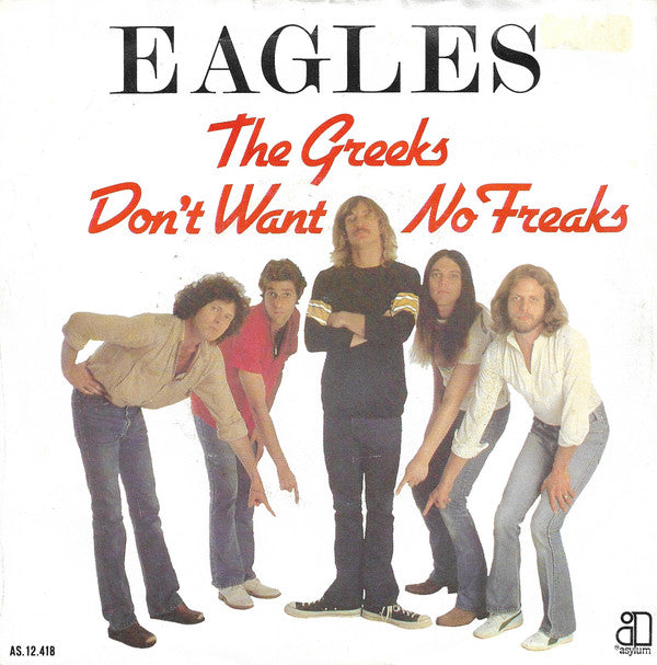 Eagles : I Can't Tell You Why (7", Single)