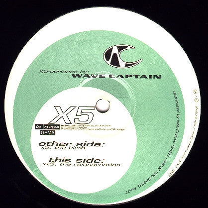 Wave Captain : X5-perience (12")