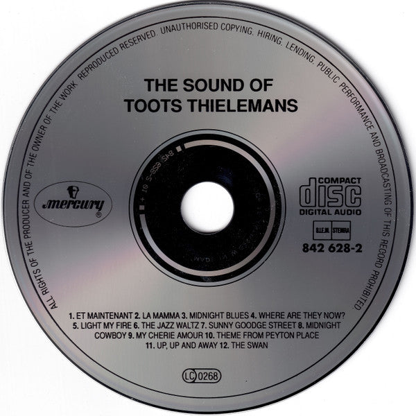 Toots Thielemans With Orkest o.l.v. Bert Paige : The Sound Of Toots Thielemans (CD, Album, RE)