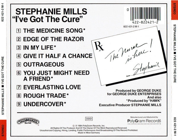 Stephanie Mills : I've Got The Cure (CD, Album)
