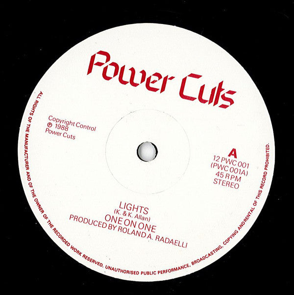 One On One (10) : Lights (12")