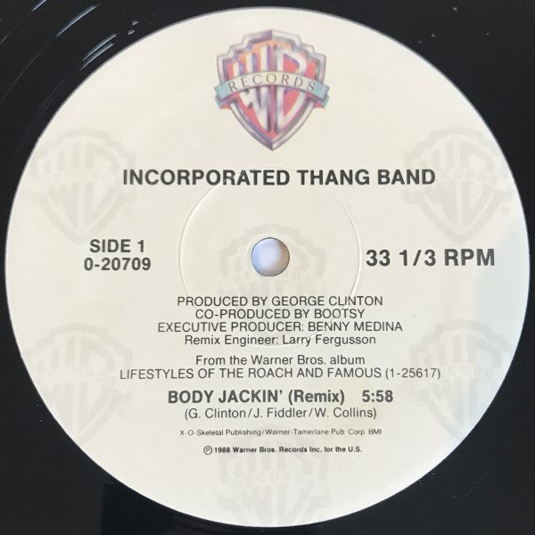 Incorporated Thang Band : Body Jackin' (12", Maxi, Spe)