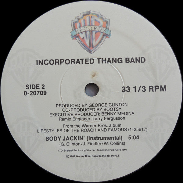 Incorporated Thang Band : Body Jackin' (12", Maxi, Spe)