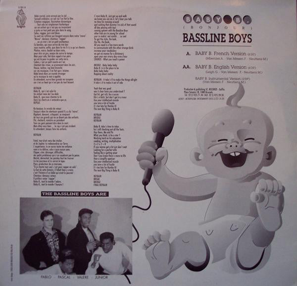 Bassline Boys : Baby B. (Bonjour) (12")