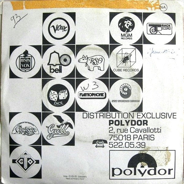 Donny Willer : Lover's Dream  (7", Single)