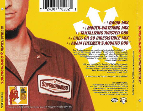 Superchumbo : Irresistible! (CD, Maxi)