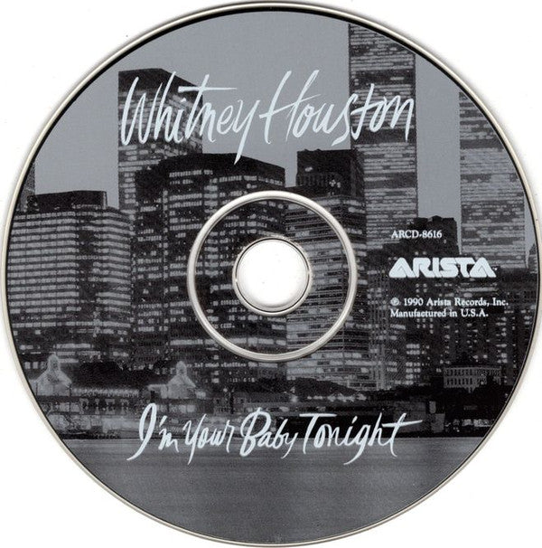 Whitney Houston : I'm Your Baby Tonight (CD, Album)