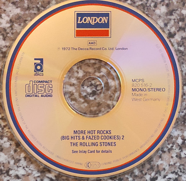 The Rolling Stones : More Hot Rocks (Big Hits & Fazed Cookies) 2 (CD, Comp, RE)