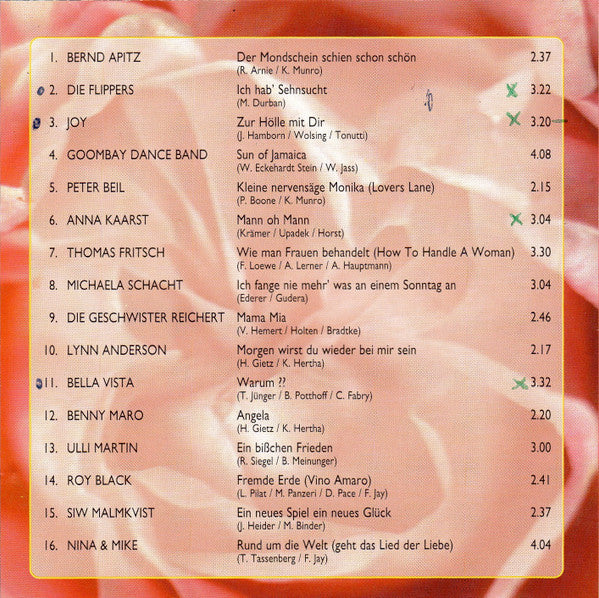 Various : Schlager History Volume 1 (CD, Comp)