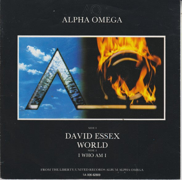 David Essex : World (7", Single)