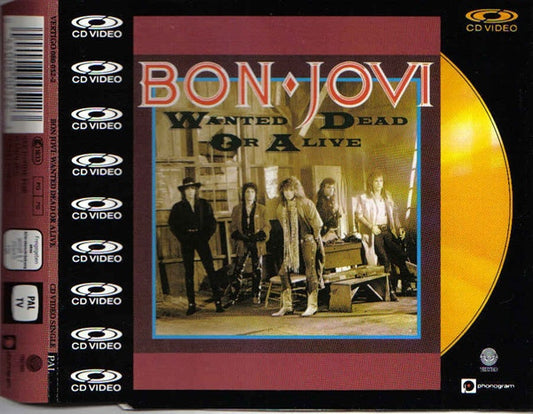 Bon Jovi : Wanted Dead Or Alive (CDV, 5", Single, PAL)