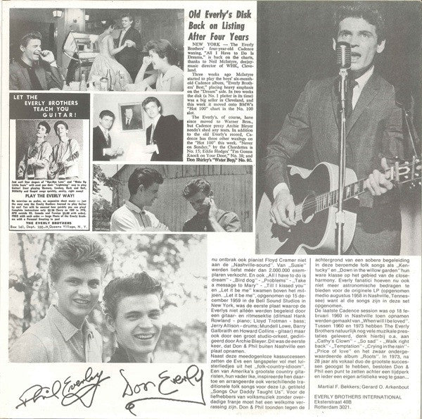 Everly Brothers : The Everly Brothers 1957-1960 (2xLP, Comp, Gat)