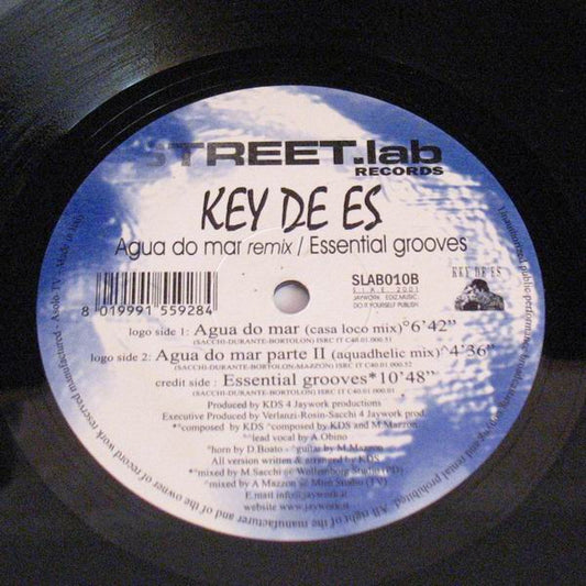 Key De Es : Agua Do Mar (Remix) / Essential Grooves (12")