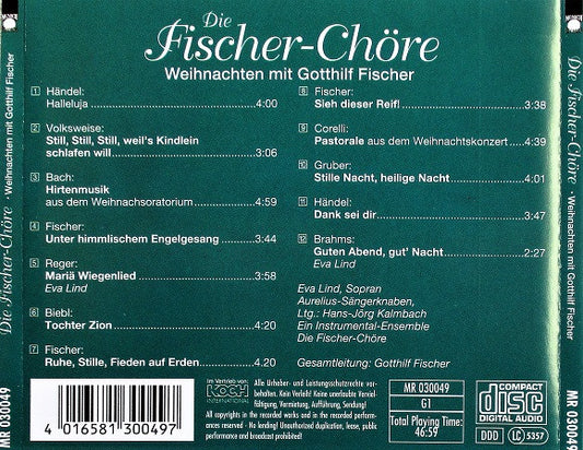 Fischer Chöre, Eva Lind, Aurelius-Sängerknaben Calw : Weihnachten Mit Gotthilf Fischer (CD, Album)