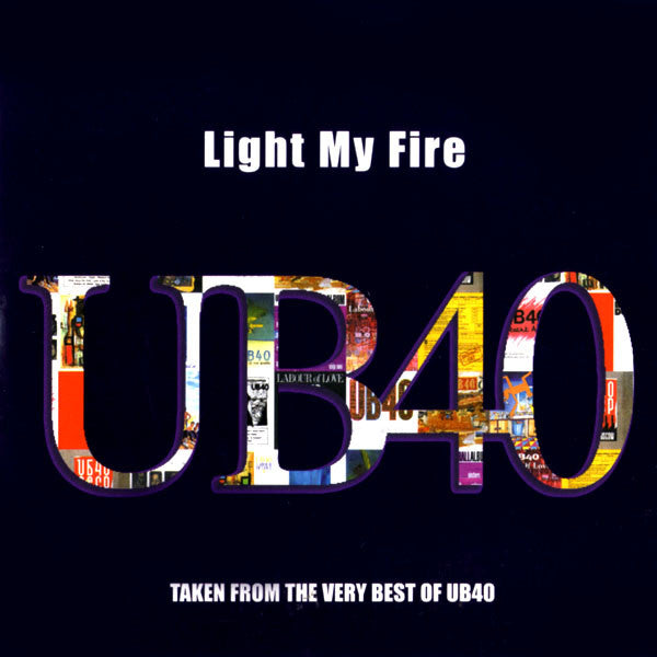 UB40 : Light My Fire (CD, Single, Promo, Car)