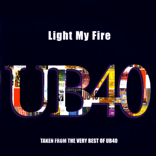 UB40 : Light My Fire (CD, Single, Promo, Car)