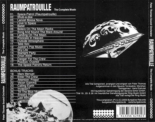 Peter Thomas Sound Orchestra : Raumpatrouille (The Complete Music) (CD, Album, RE)