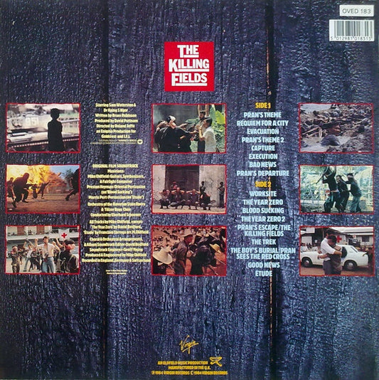 Mike Oldfield : The Killing Fields Original Film Soundtrack (LP, Album, RE)