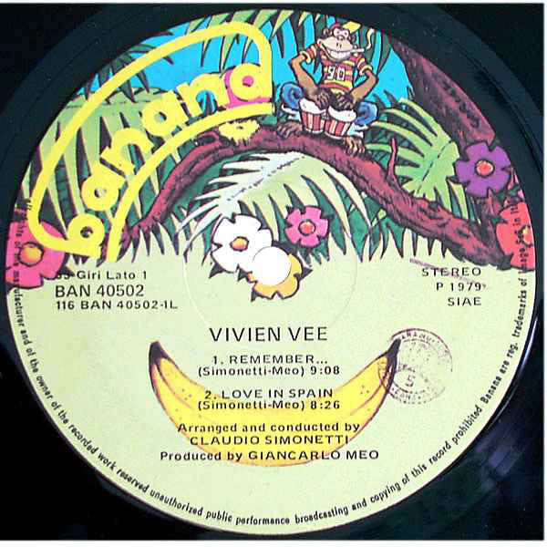 Vivien Vee : Vivien Vee (LP, Album)
