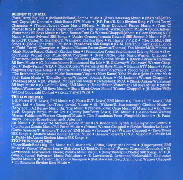 Mirage (12) : Royal Mix '89 (CD, Mixed)
