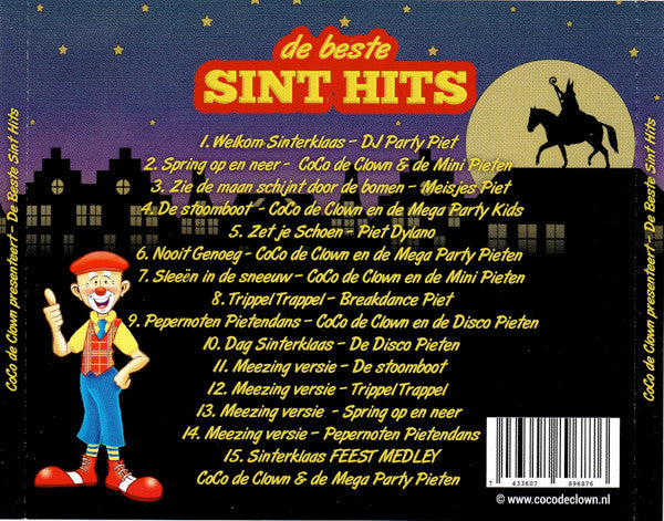 Various : Coco De Clown - De Beste Sint Hits (CD, Comp)