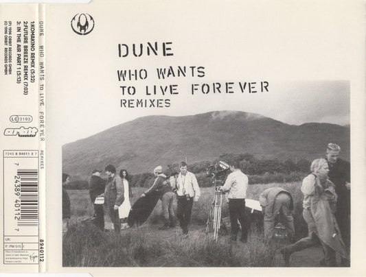 Dune (3) : Who Wants To Live Forever (Remixes) (CD, Maxi)