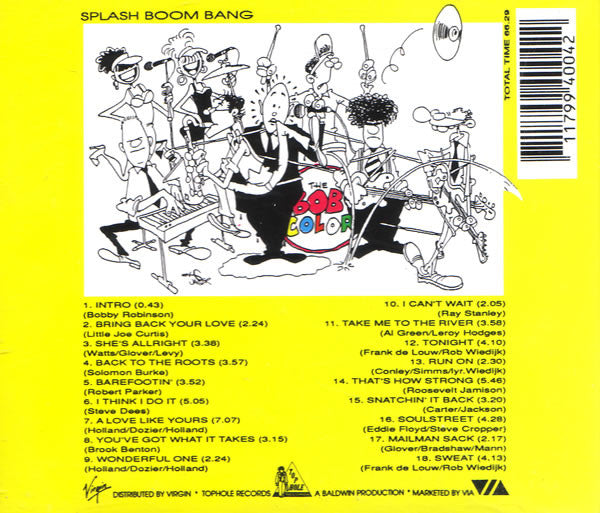 Bob Color : Splash Boom Bang (CD, Album)