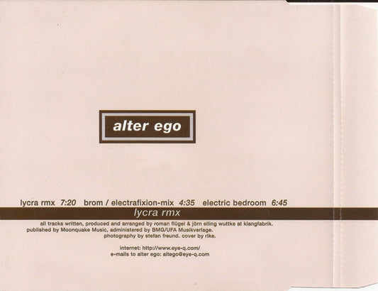 Alter Ego : Lycra Rmx (CD, Maxi)
