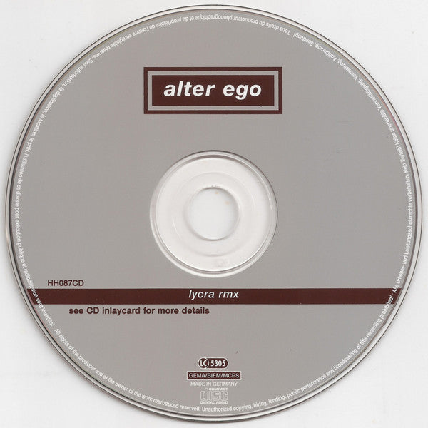 Alter Ego : Lycra Rmx (CD, Maxi)