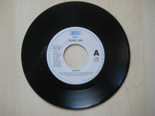 Pearl Jam : Jeremy (7", Single)