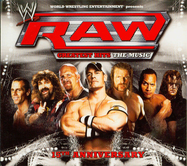 Various : WWE Raw Greatest Hits: The Music 15th Anniversary (CD, Comp, Car)