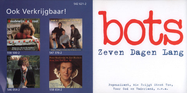 Bots : Zeven Dagen Lang (CD, Comp)