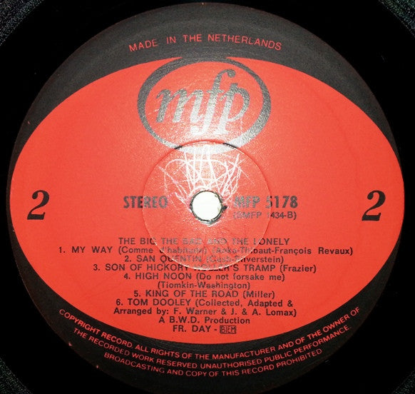 Bill Wellings : The Big, The Bad And The Lonely (LP, Comp)