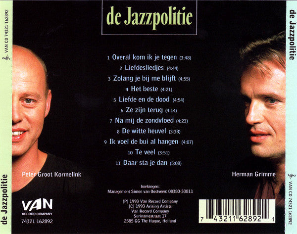 De Jazzpolitie : De Jazzpolitie (CD, Album)