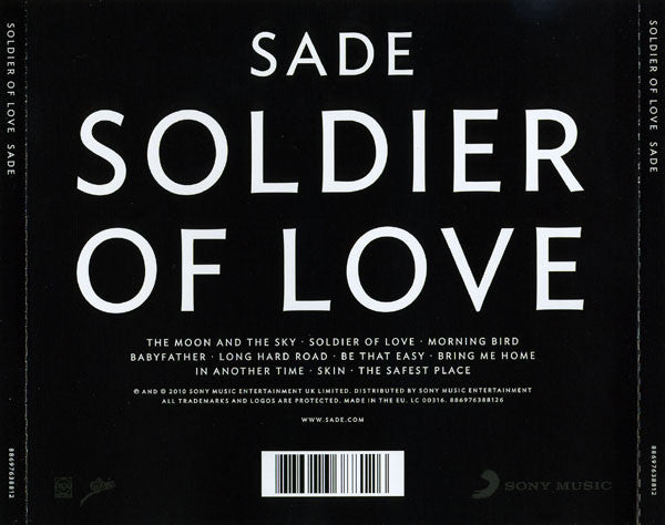 Sade : Soldier Of Love (CD, Album)